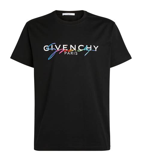 givenchy black t shirt womens|black and white Givenchy shirt.